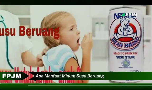 apa manfaat minum susu beruang