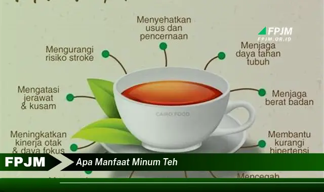 apa manfaat minum teh