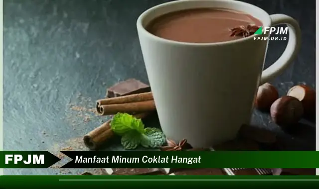 manfaat minum coklat hangat