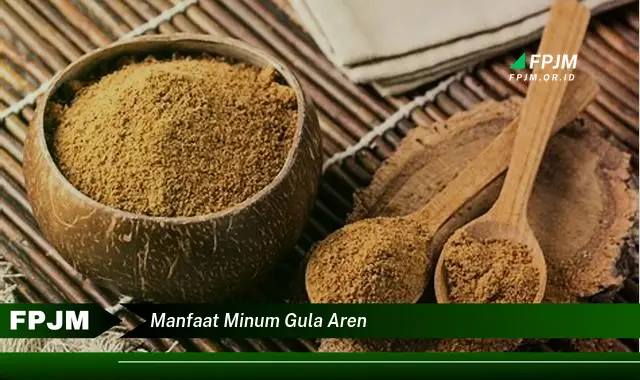 manfaat minum gula aren