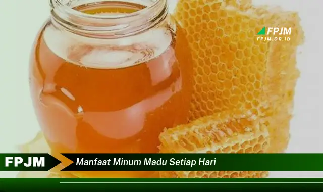 manfaat minum madu setiap hari