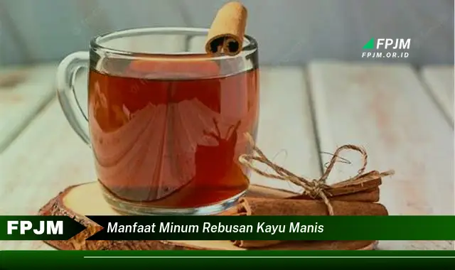 manfaat minum rebusan kayu manis