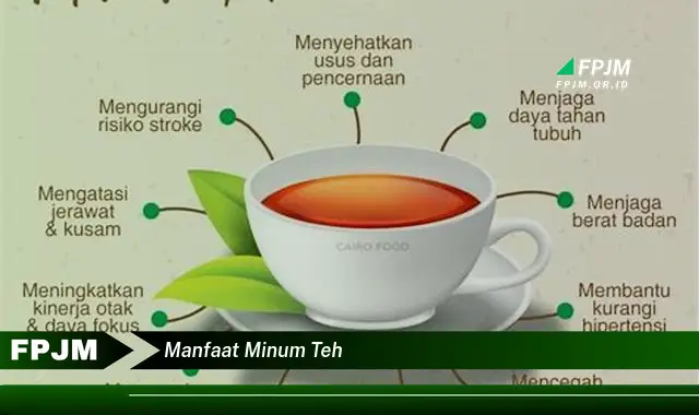 manfaat minum teh