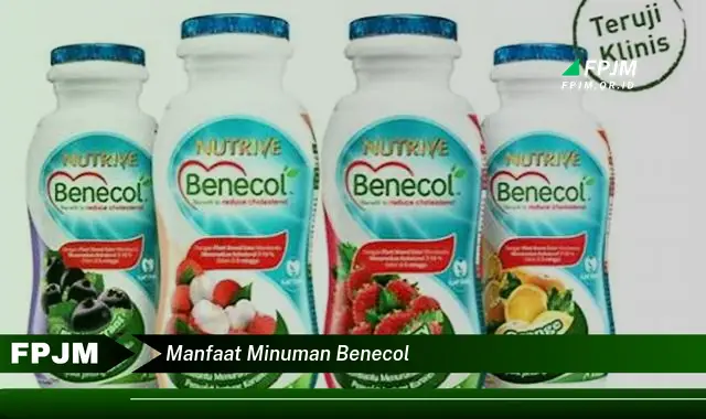 manfaat minuman benecol