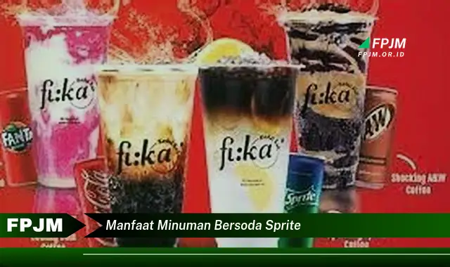 manfaat minuman bersoda sprite