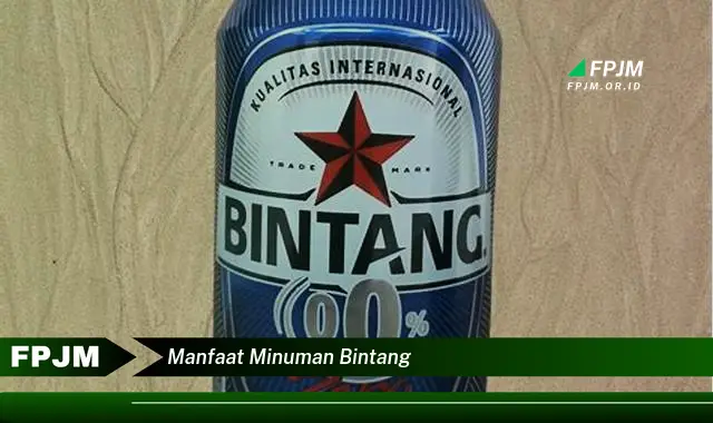 manfaat minuman bintang