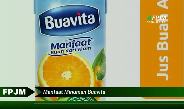 manfaat minuman buavita