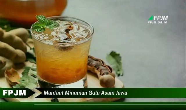 manfaat minuman gula asam jawa