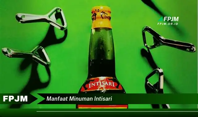 manfaat minuman intisari