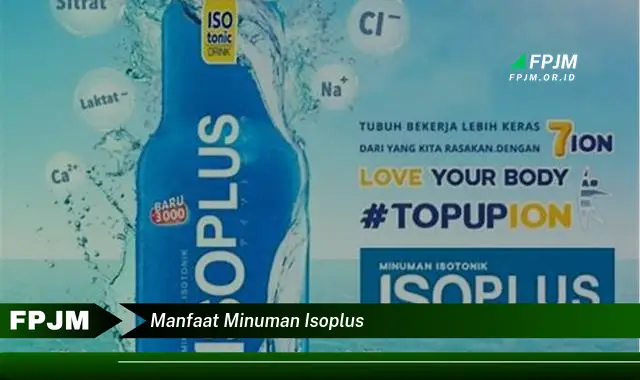 manfaat minuman isoplus