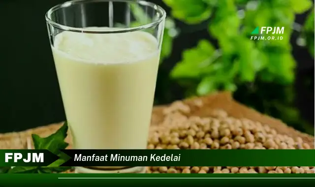 manfaat minuman kedelai