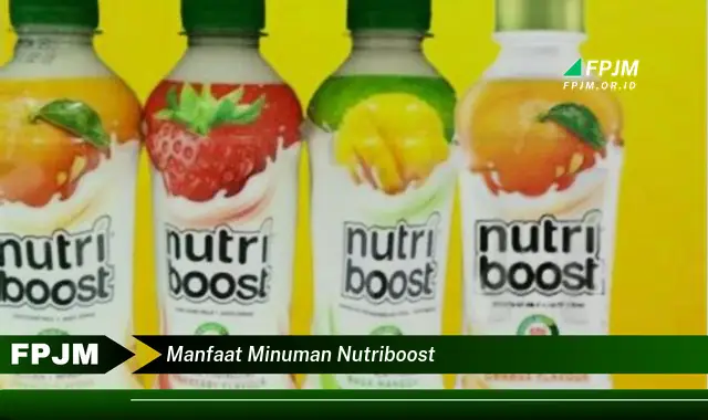 manfaat minuman nutriboost