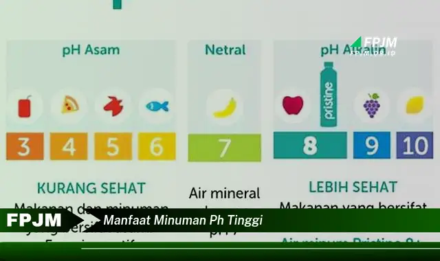 manfaat minuman ph tinggi