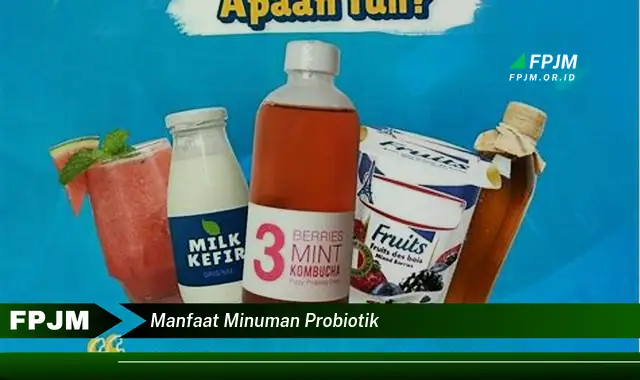 manfaat minuman probiotik