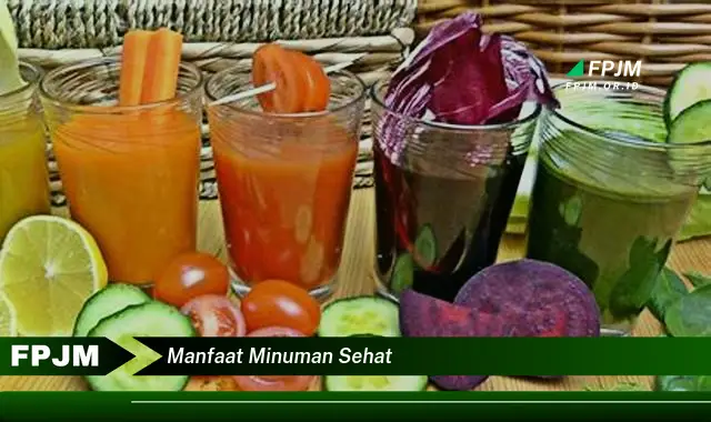 manfaat minuman sehat