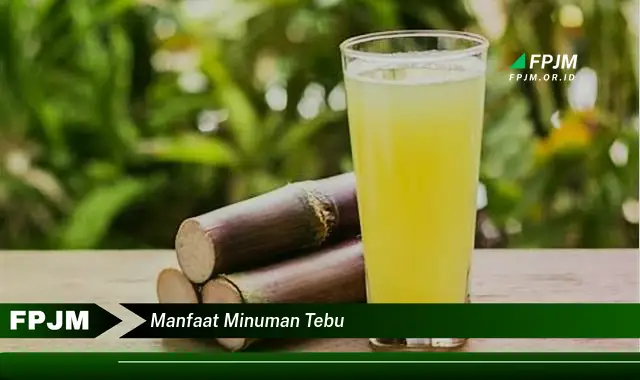 manfaat minuman tebu