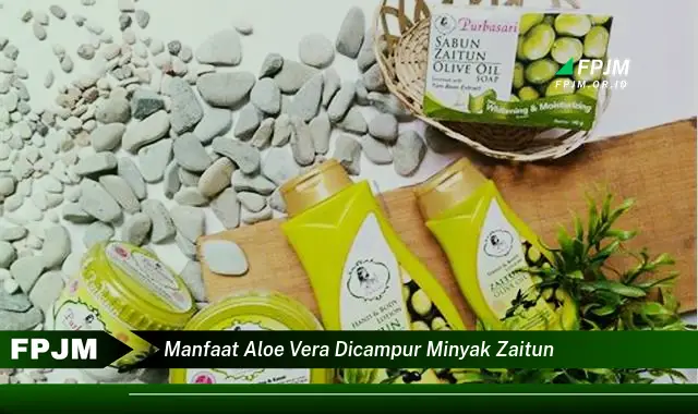 manfaat aloe vera dicampur minyak zaitun