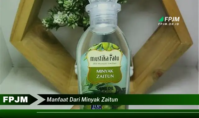 manfaat dari minyak zaitun