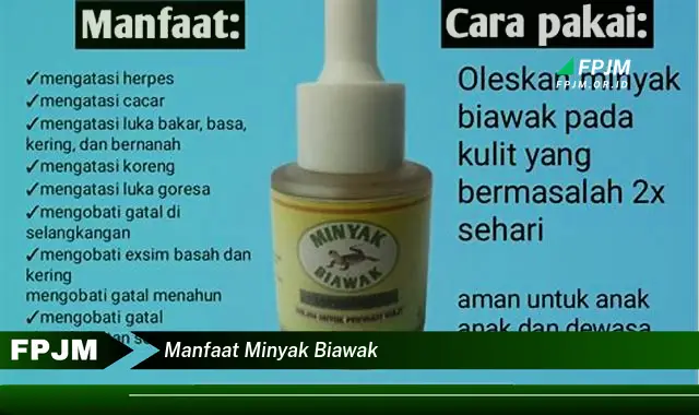 manfaat minyak biawak