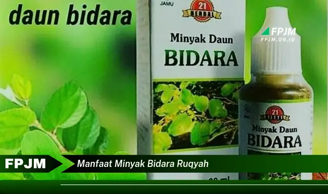 manfaat minyak bidara ruqyah