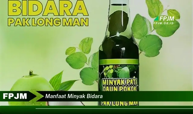 manfaat minyak bidara