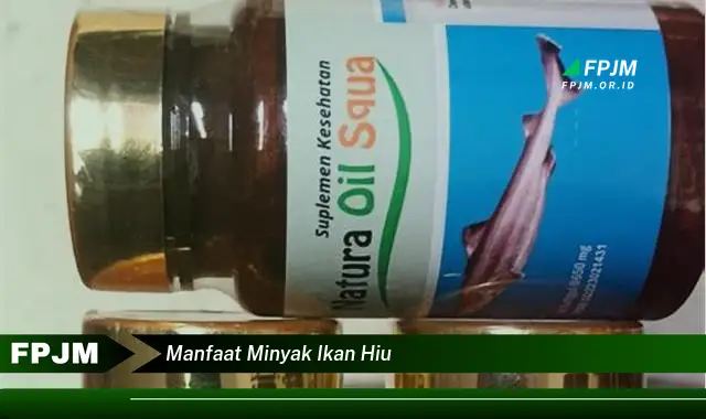 manfaat minyak ikan hiu