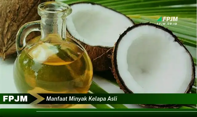 manfaat minyak kelapa asli