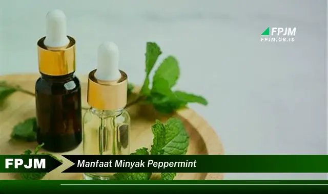 manfaat minyak peppermint