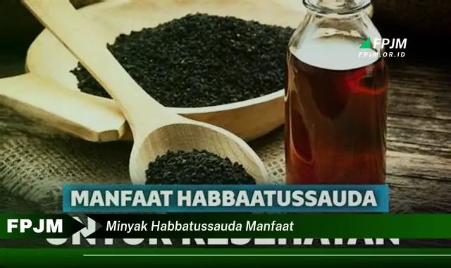 minyak habbatussauda manfaat