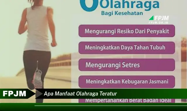 apa manfaat olahraga teratur