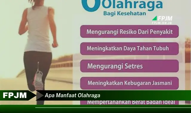 apa manfaat olahraga