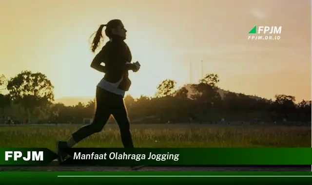 manfaat olahraga jogging