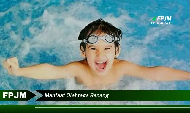 manfaat olahraga renang