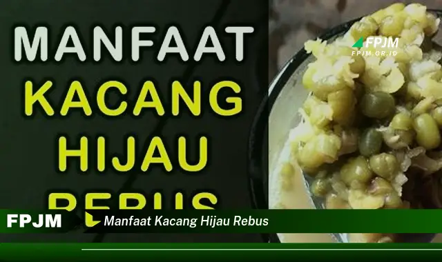 manfaat kacang hijau rebus