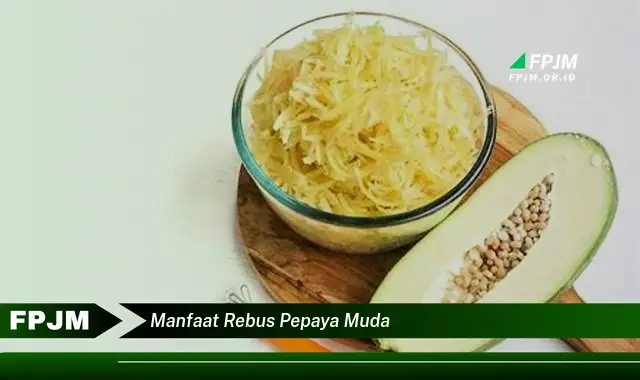 manfaat rebus pepaya muda