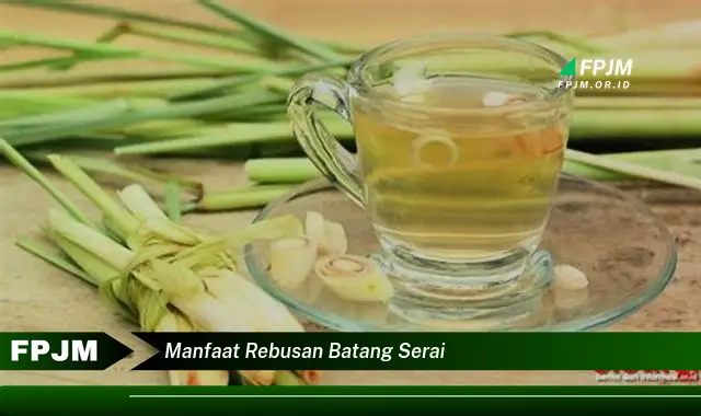 manfaat rebusan batang serai manfaat rebusan batang serai