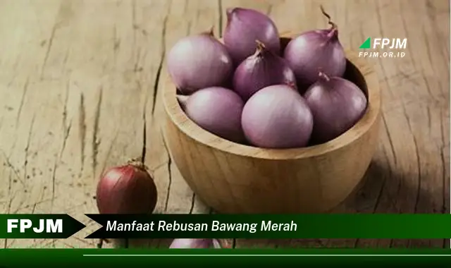 manfaat rebusan bawang merah