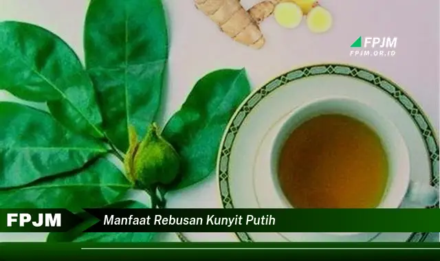 manfaat rebusan kunyit putih