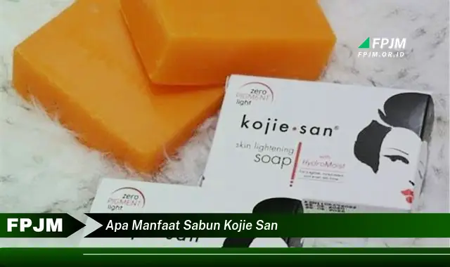 apa manfaat sabun kojie san