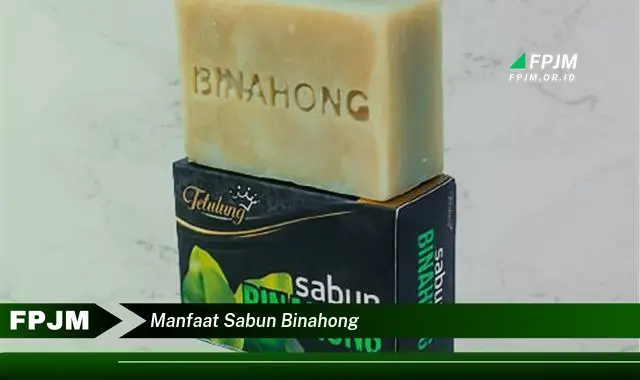 manfaat sabun binahong