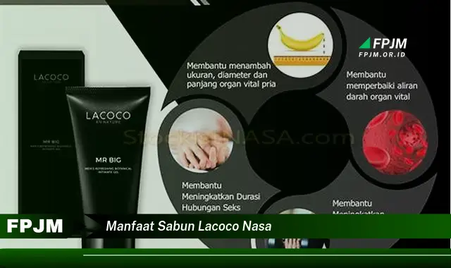 manfaat sabun lacoco nasa