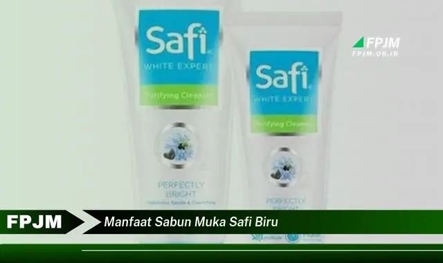 manfaat sabun muka safi biru