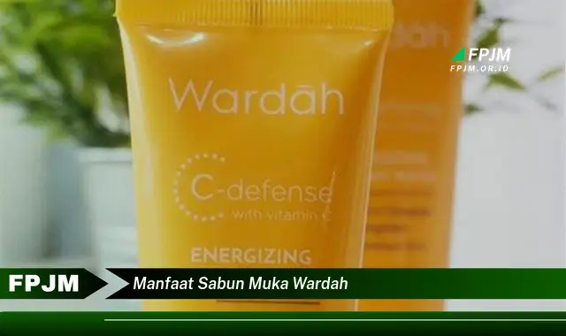 manfaat sabun muka wardah