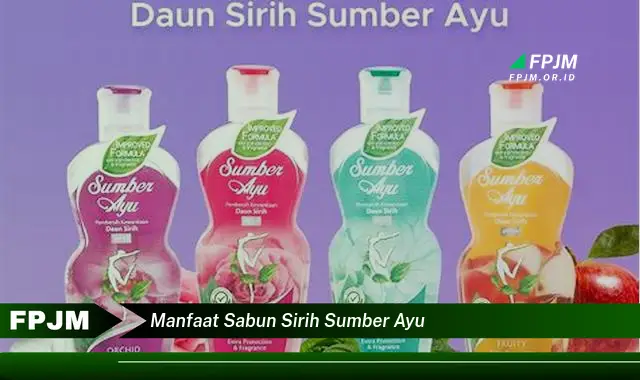 manfaat sabun sirih sumber ayu