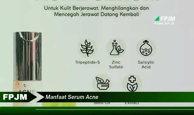 manfaat serum acne