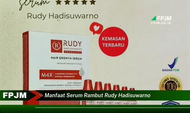 manfaat serum rambut rudy hadisuwarno