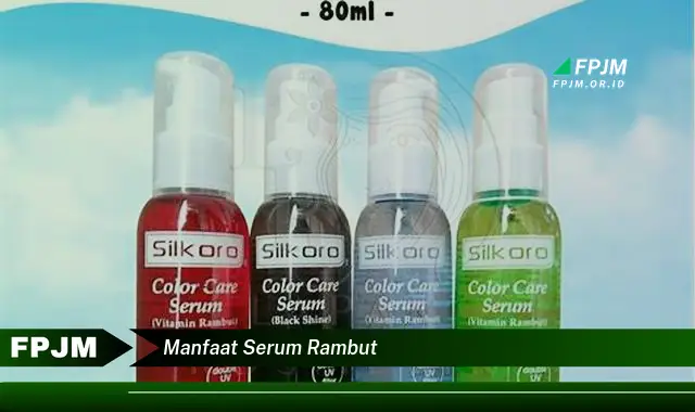 manfaat serum rambut