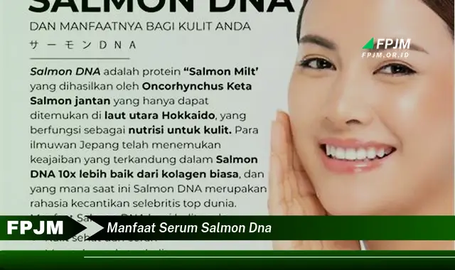 manfaat serum salmon dna