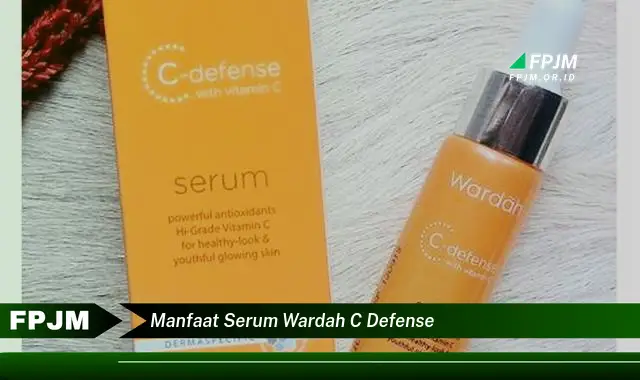 manfaat serum wardah c defense