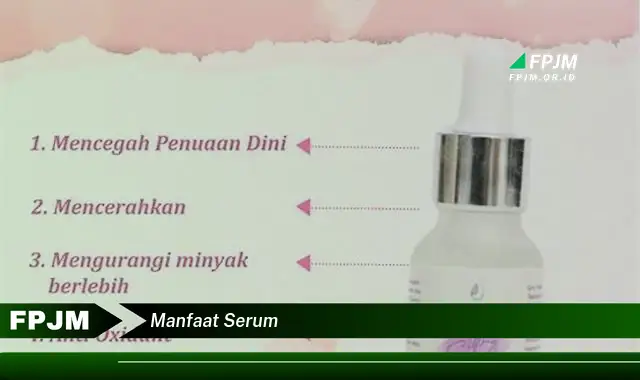 manfaat serum